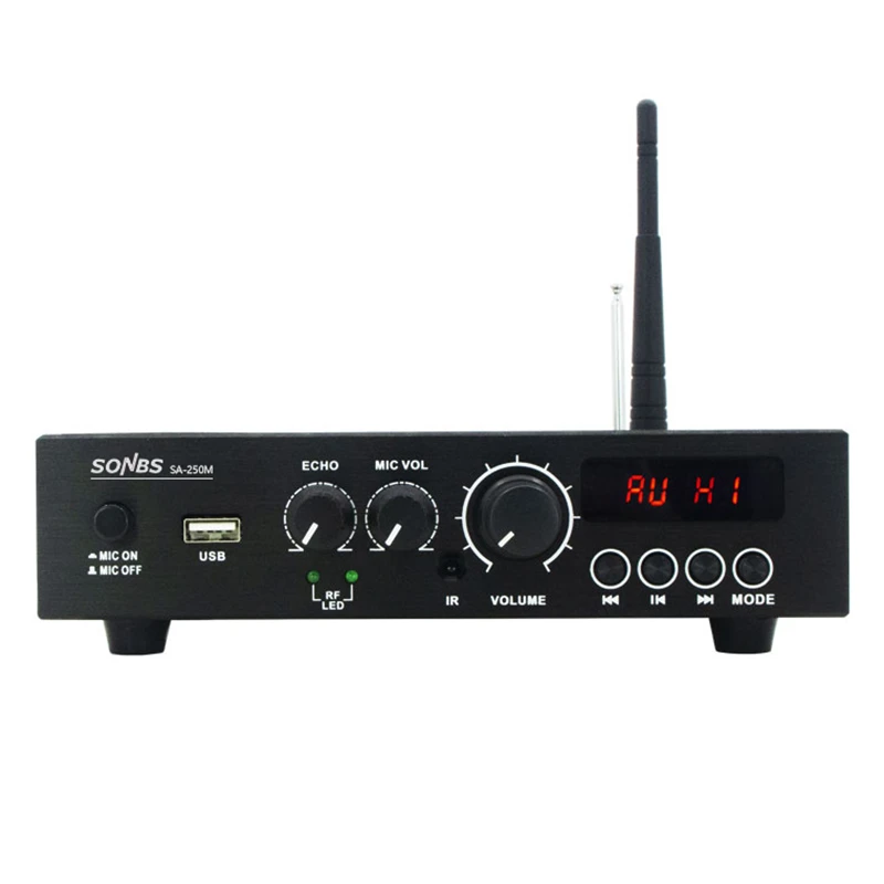 2-zones Professional Amplifier